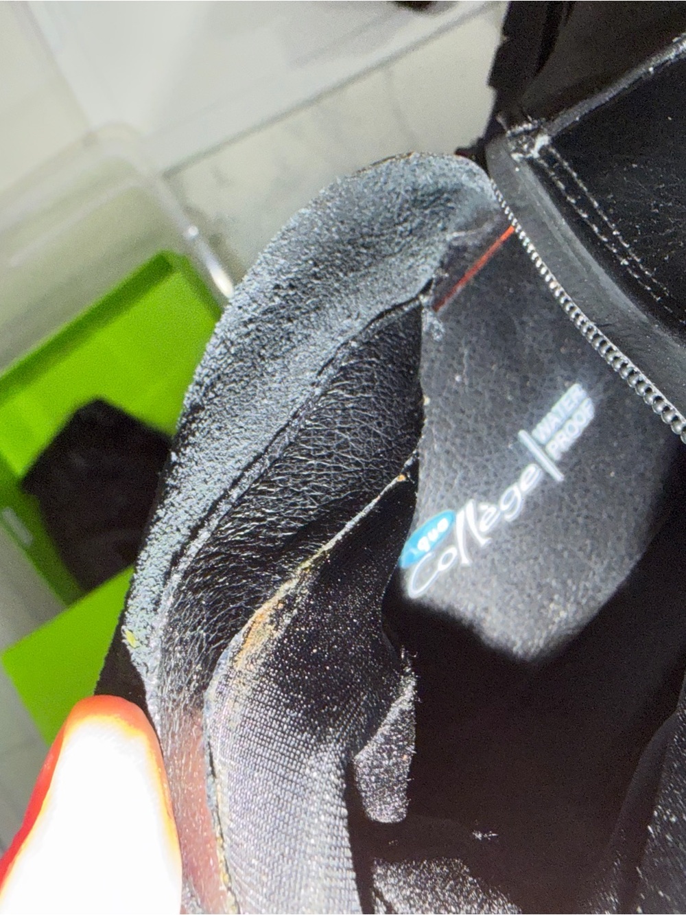 Aqua College Never Worn Black Knee-High Chunky Heel Boots - wide calf friendly! - Picture 7 of 8